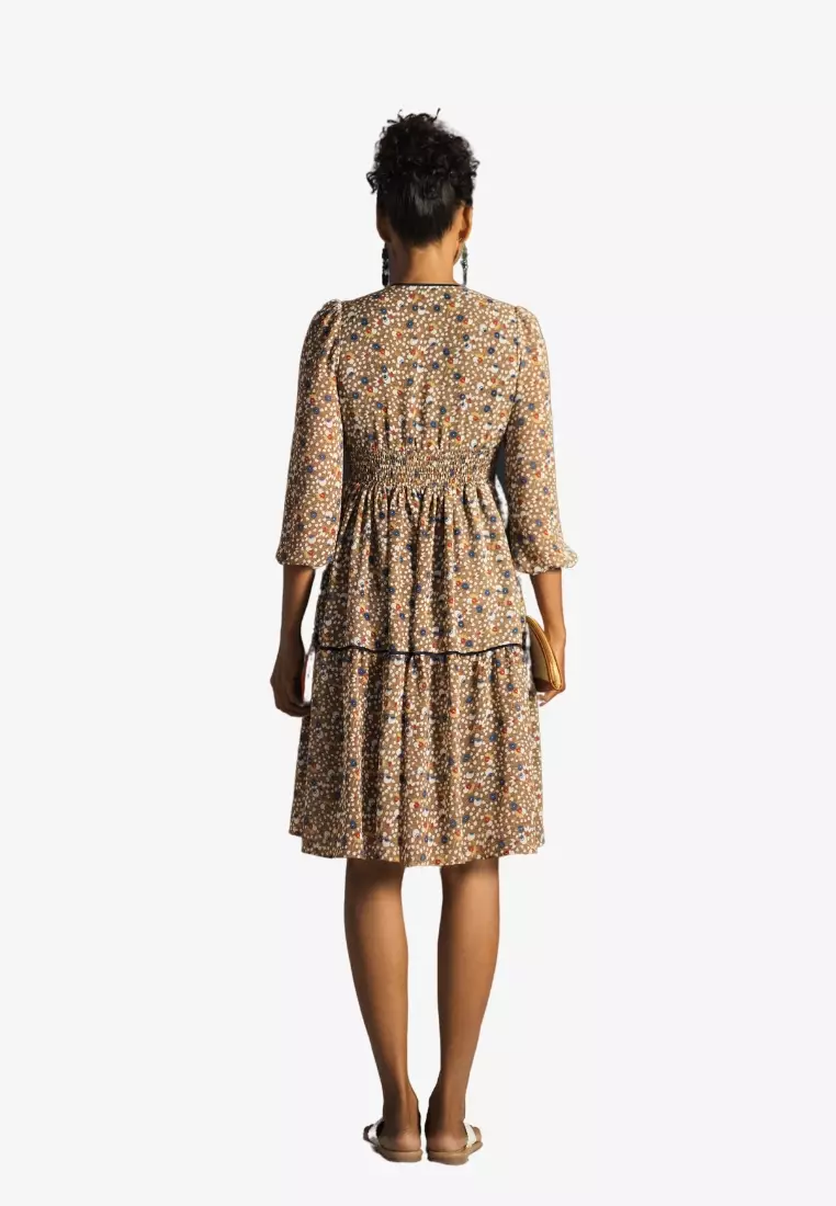Summer Get Away Maxi Chiffon Dress