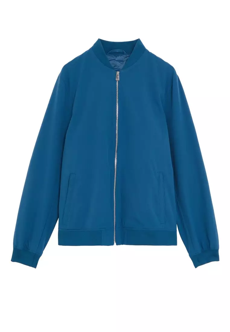 Buy MARKS & SPENCER M&S Collection Bomber Jacket With Stormwear 2024 ...