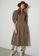 TAV [Korean Designer Brand] Volume Puffy Line Dress - Brown 2ABA1AADC32BB1GS_1