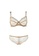 W.Excellence beige Premium Beige Lace Lingerie Set (Bra and Underwear) 41FFAUS23C4633GS_1