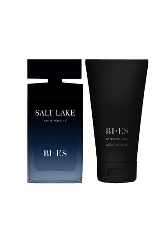 Uroda Uroda BI-ES Salt Lake EDP Gift Set For Men (EDP 90ml + Shower Gel 150ml) [YU137] 701DCBEDBF6A29GS_1