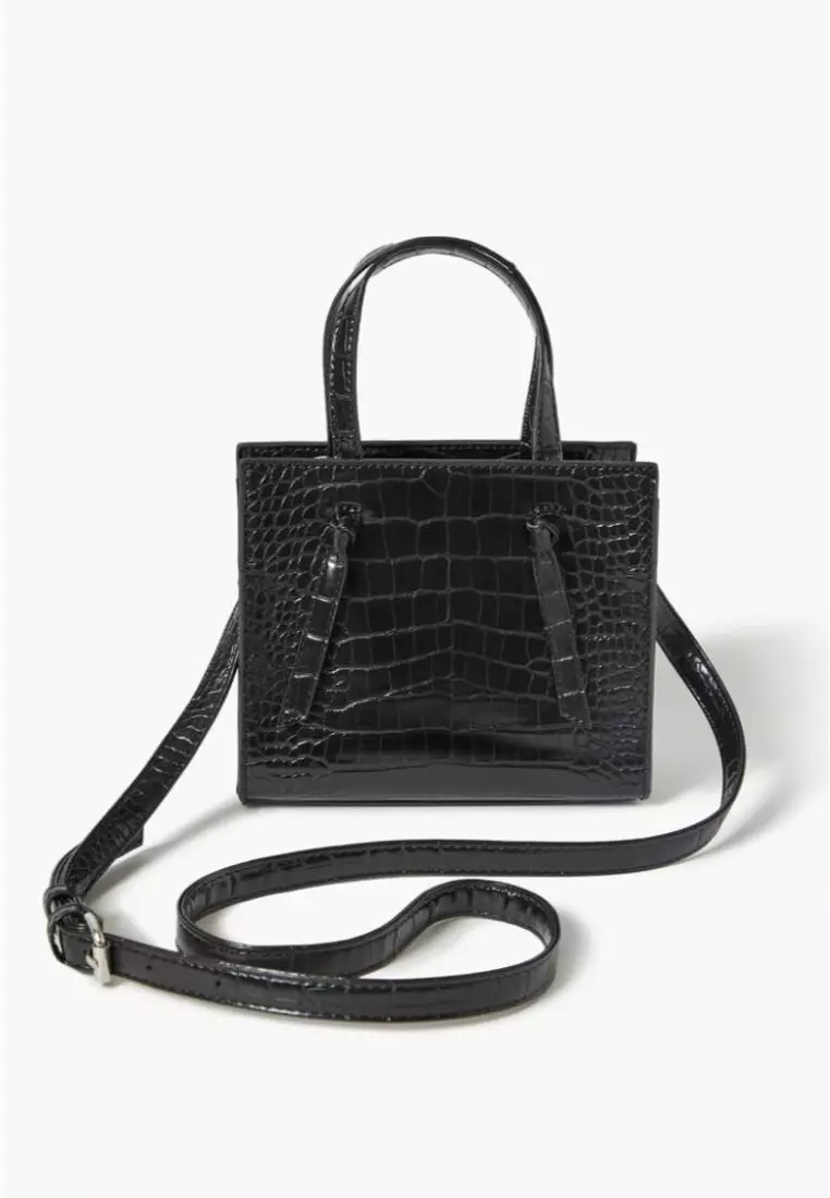 Buy FOREVER 21 Faux Croc Leather Bag 2024 Online ZALORA Philippines