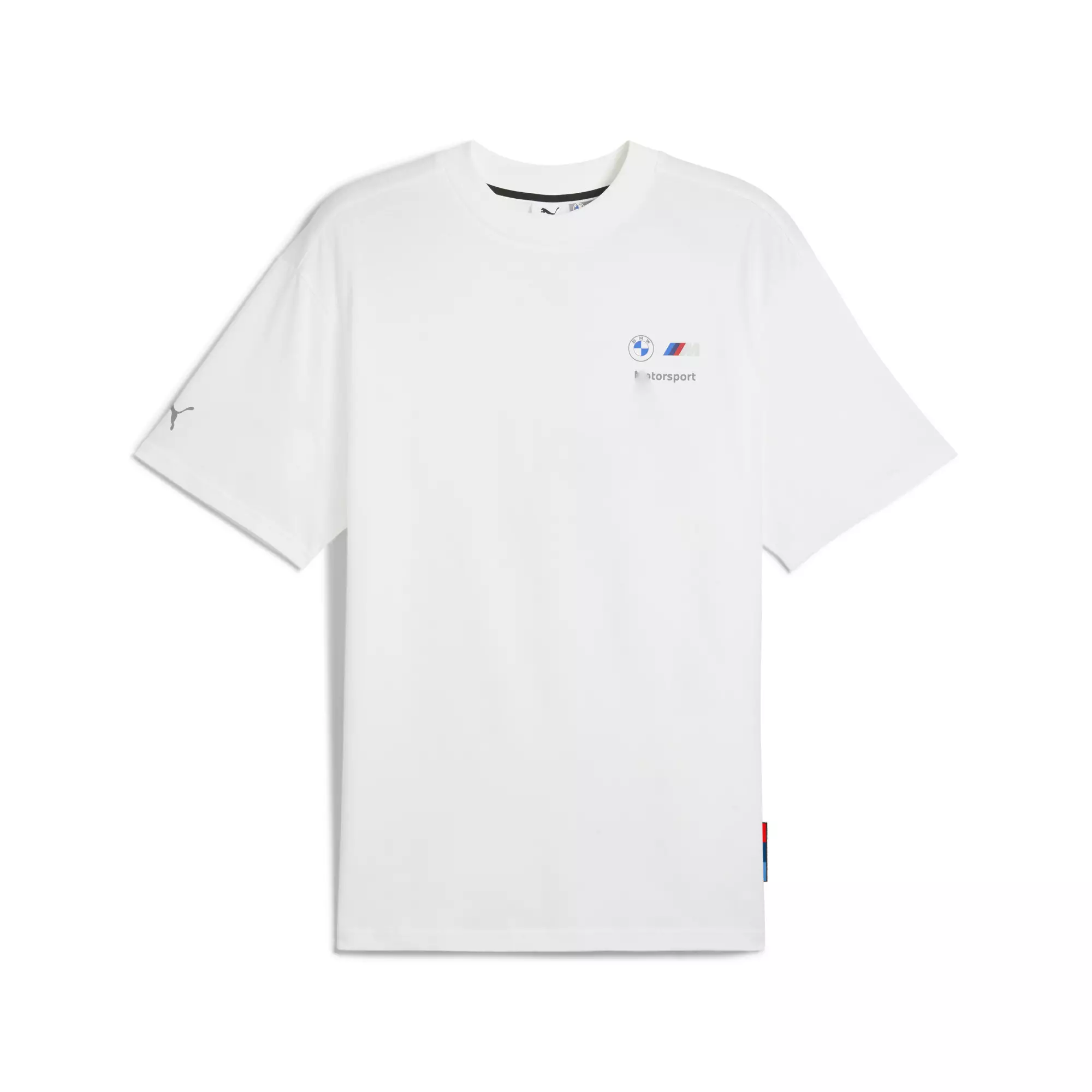 PUMA BMW M Motorsport Men's Stacked Logo Tee