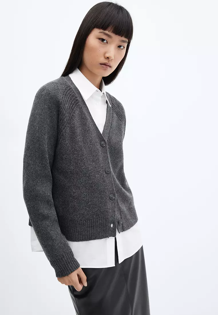 Knitted and knotted cosette deals cardigan