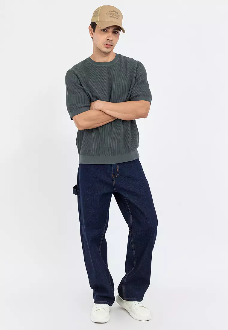 Men's Signature Trucker Cap Vintage Khaki