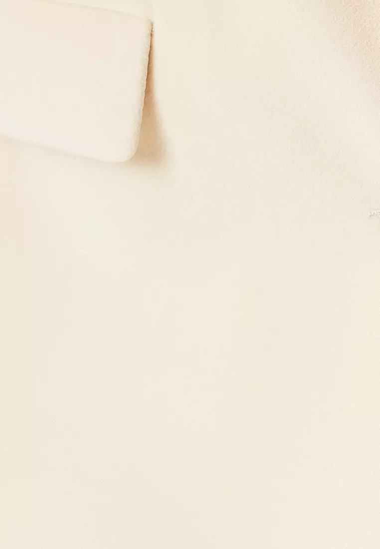 Faux Fur Collar Coat