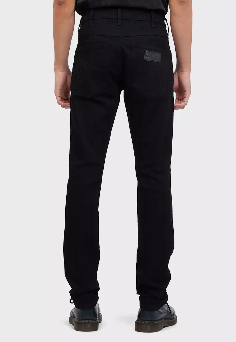 Long Pants Skinny Straight Full VEGAS 01A25 Black