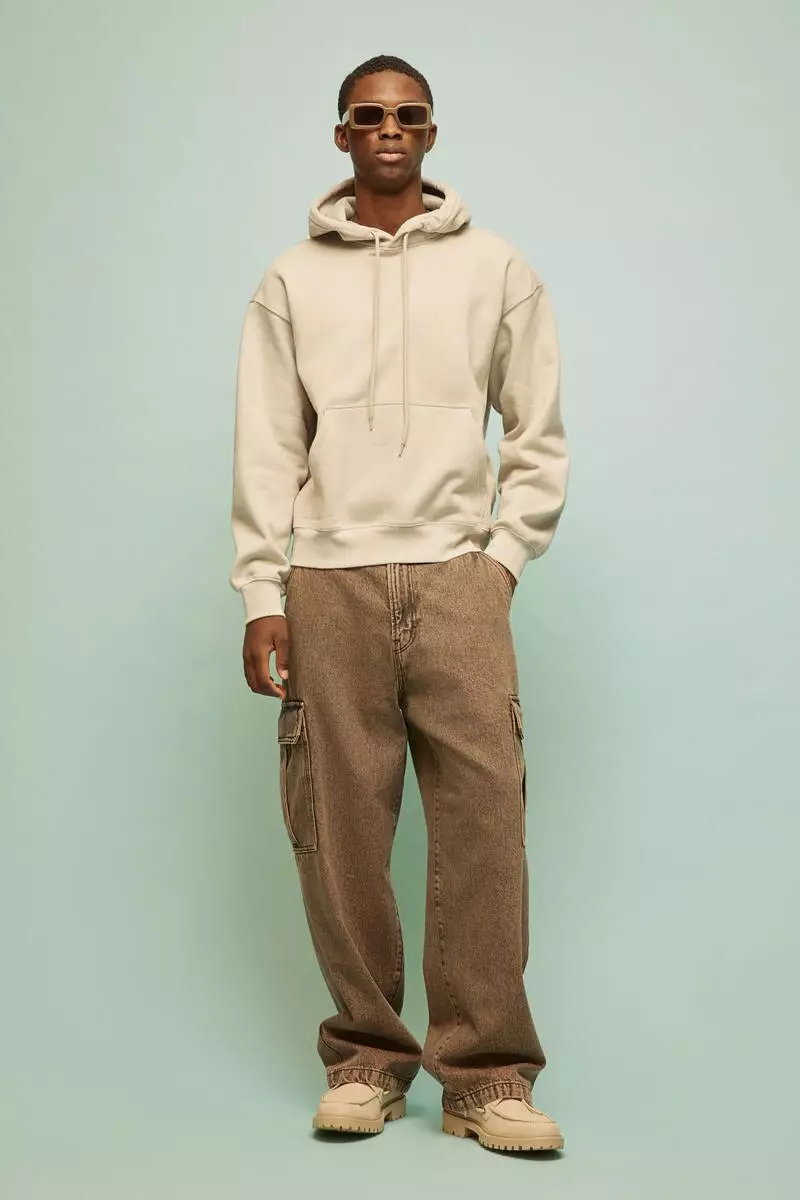 Buy H&M Loose Fit Hoodie Online ZALORA Malaysia