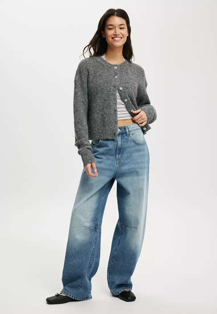 Lofty Luxe Crew Cardigan