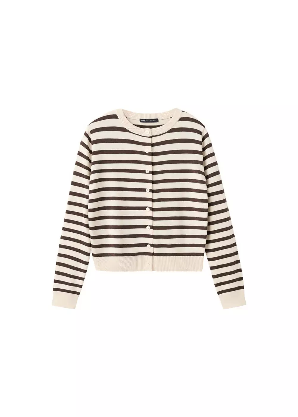Cardigan rajut stripped