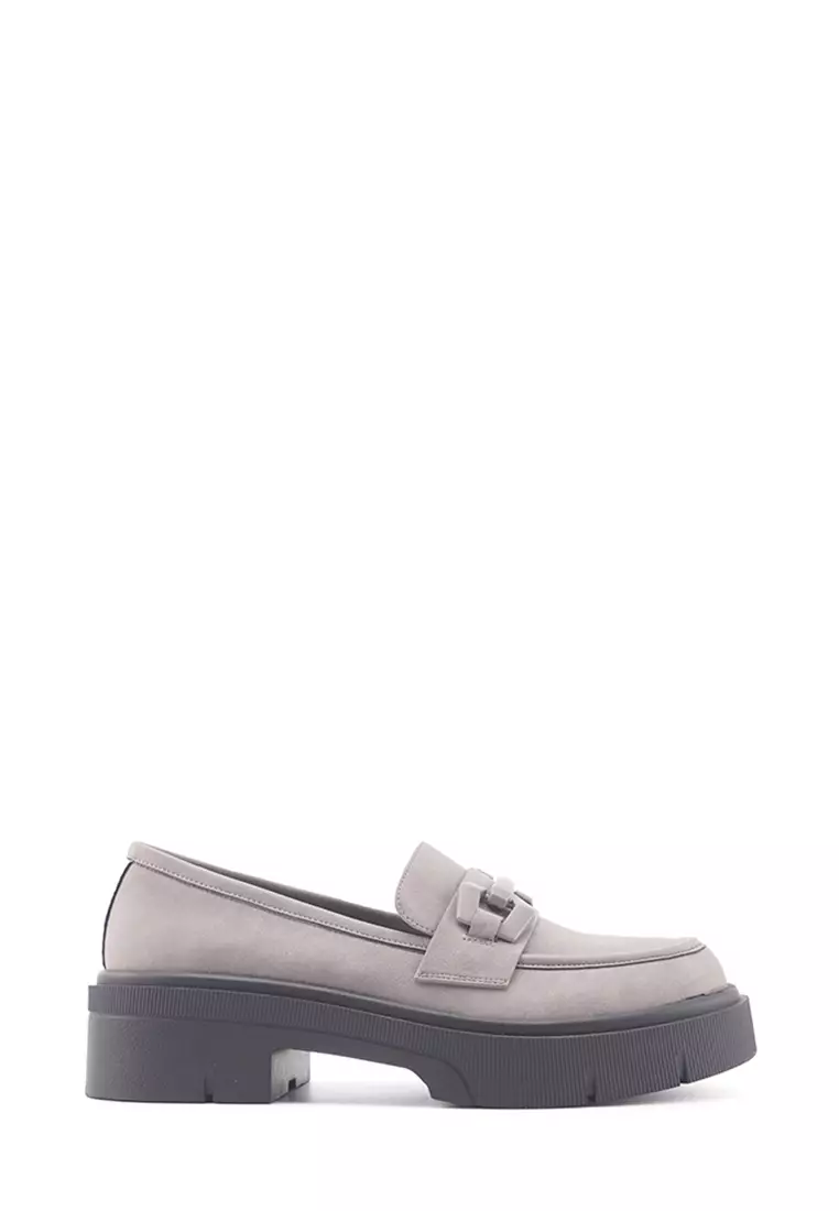 Discount on Nine West  shoes - SKU: Faberio Loafers Grey