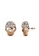 LOVE AND LIFE gold Love & Life Skull Earrings (Rose Gold) Premium Crystals with 18K Real Gold Plated 55872AC47BC847GS_1