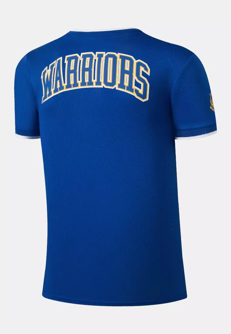 Golden State Warriors Warm up Basketball Jersey Regular Fit Mesh