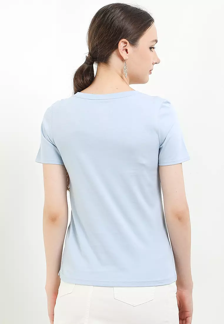 Giordano Women's V Neck Tee  0532538031