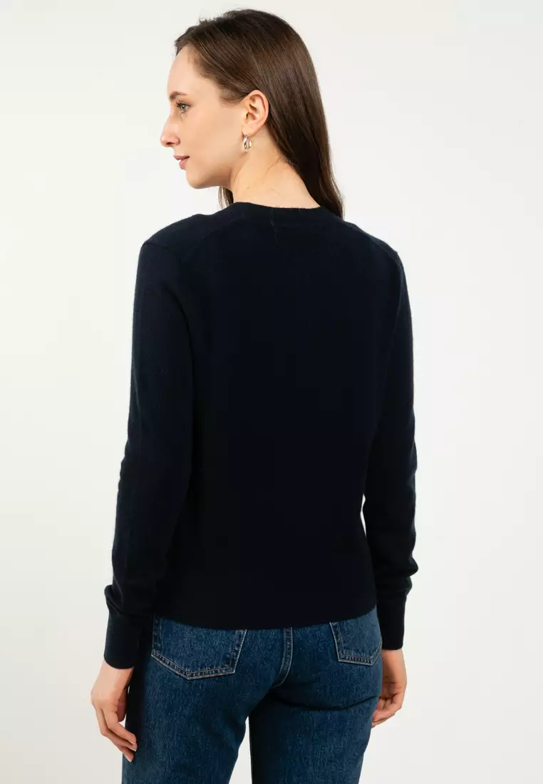 茄士咩羊毛長袖外套 - Tommy Mainline