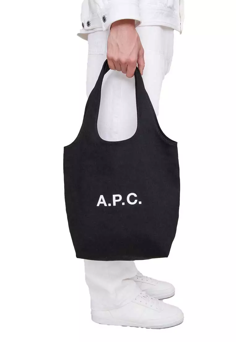 Buy A.p.c. Ninon Canvas Small Tote Bag Black COZZS-M61861