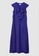 COS blue Ruffled Maxi Dress E8947AA7E08FFCGS_4