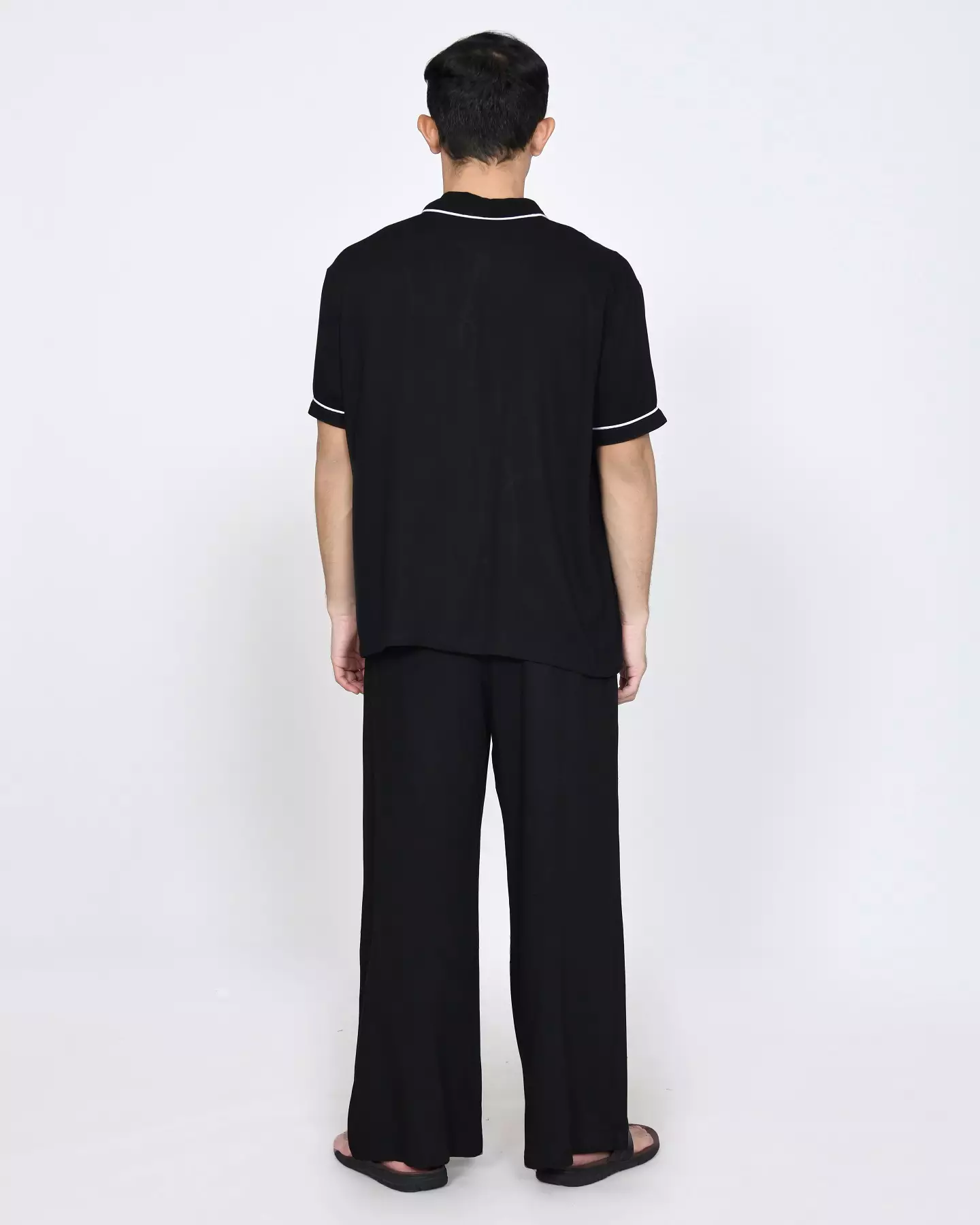 Baju Tidur Pria S/S RHIU PYJAMA SETS FREE SLIP ON