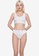 French Connection white FCUK MONO CROP TOP & BRIEF SET AA409USD1371B3GS_4