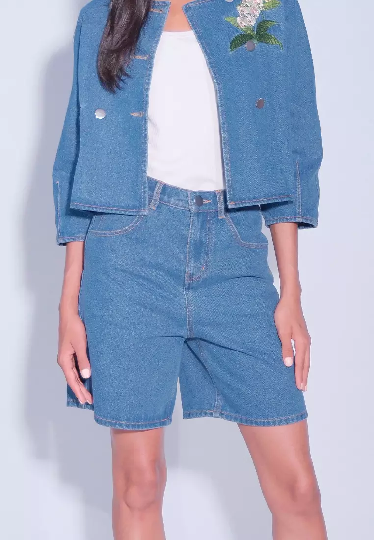 DNM Studios x Raxenne Kingfisher Shorts W/ Embro