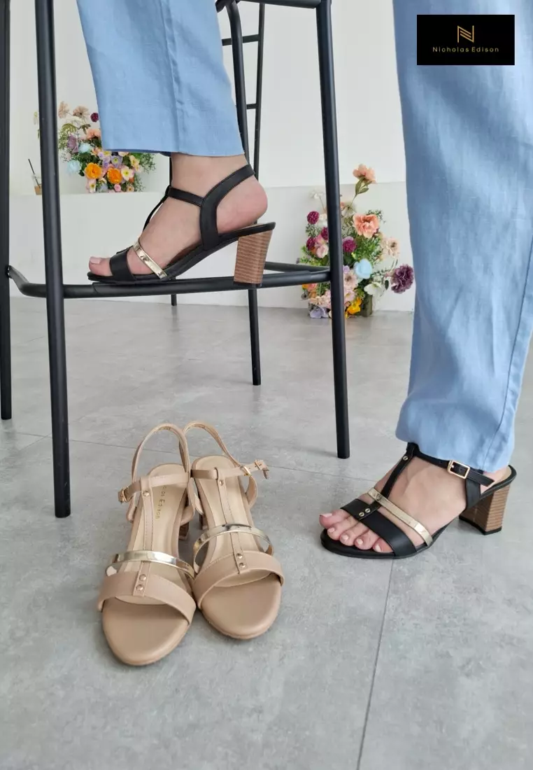 Nicholas Edison Heel Saba Mocca