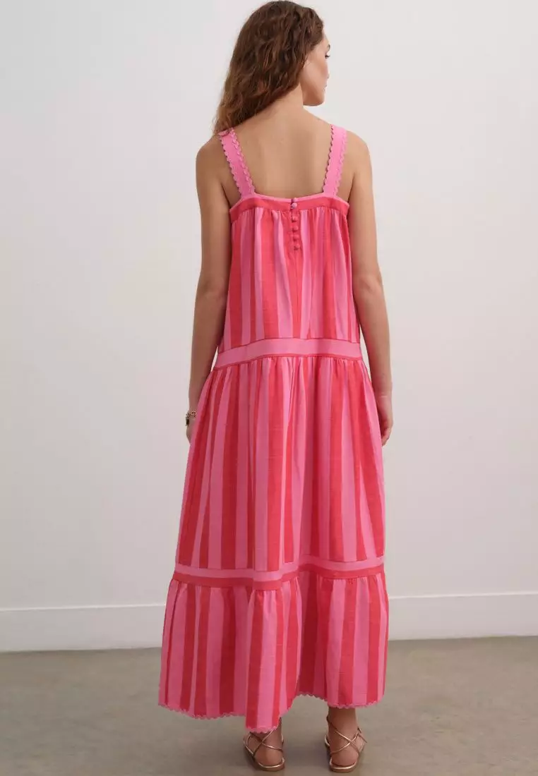 Square Neck Maxi Dress