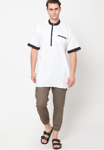 Jual ZAYIDAN Celana  Sirwal Musliman Zayidan Jogger  Khaki 