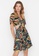 Trendyol multi Cut-Out Detail Printed Dress EE681AA3D8D651GS_4