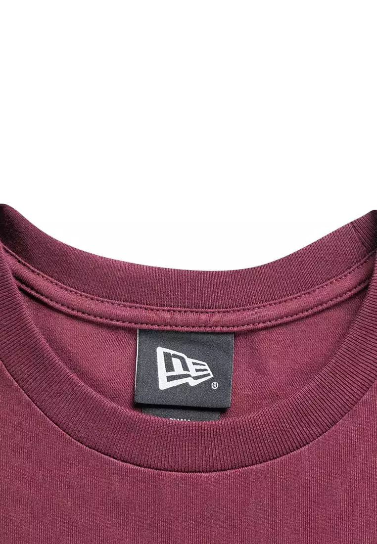 NE Los Angeles Dodgers Color Era FW25 Maroon Women Crop Top Short Sleeve T-Shirt
