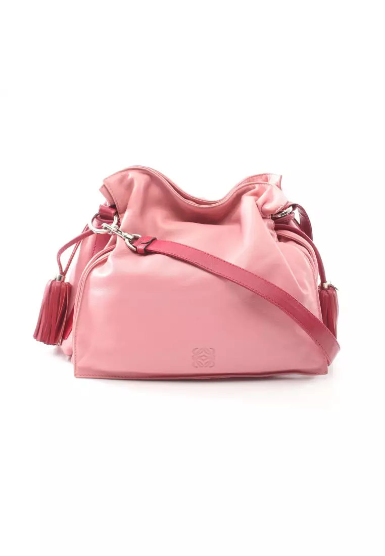 Prada Pre-owned Women's Leather Handbag - Pink - One Size