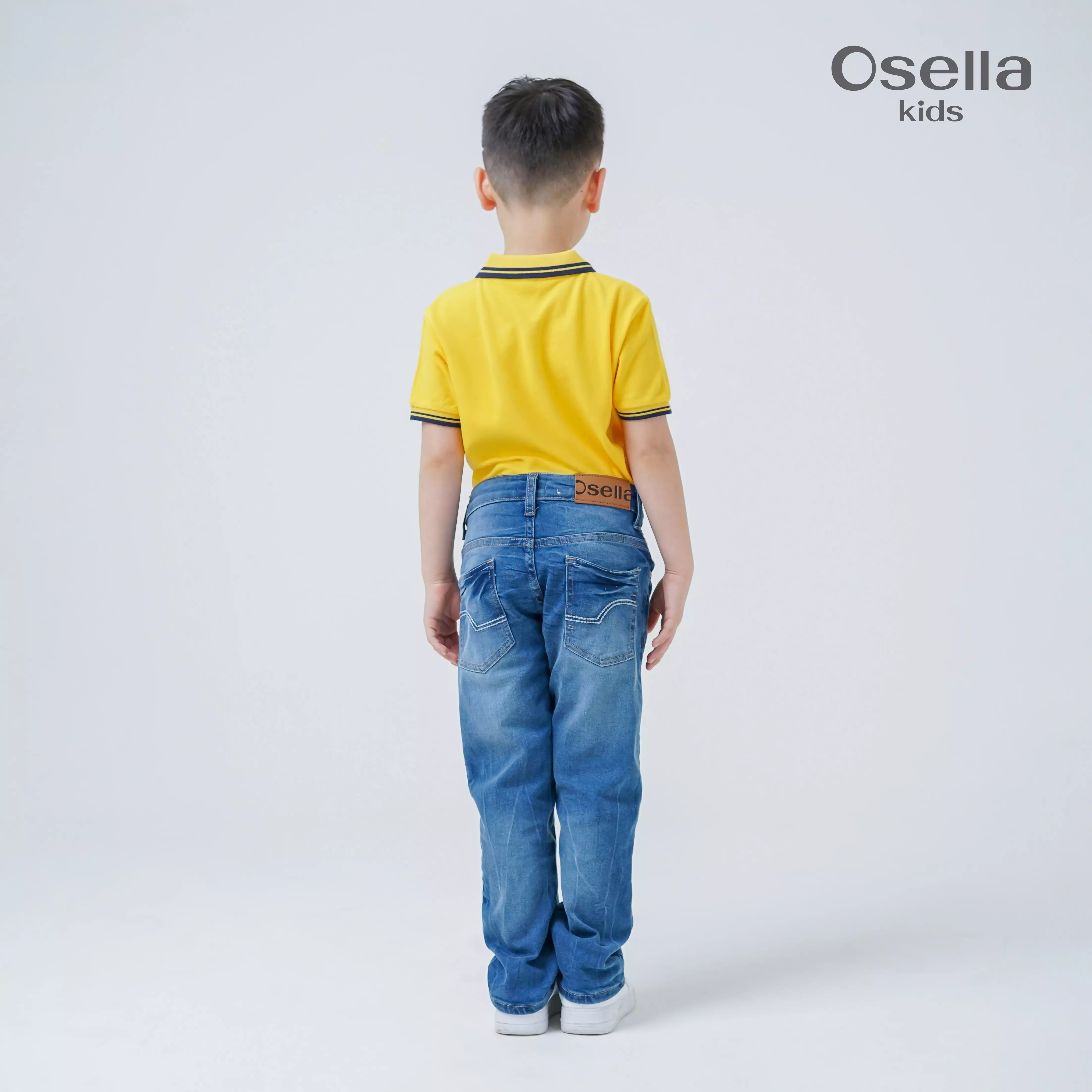 Osella Kids Warren Regular Denim Long Pants 128O6601A2  | Celana Jeans Panjang Anak Laki Laki