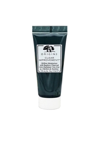 Origins black and white [OG] Origins Clear Improvement Oil-Free Moisturizer with Bamboo Charcoal 15ml 9A068BE66799CAGS_1