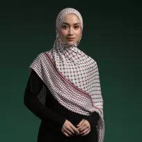 Maroon Keffiyeh