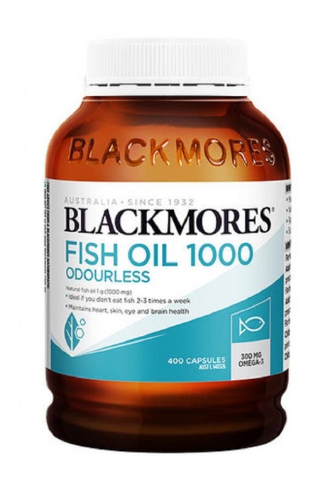 Blackmores BLACKMORES - 無腥味魚油丸1000 400粒 ODOURLESS FISH OIL