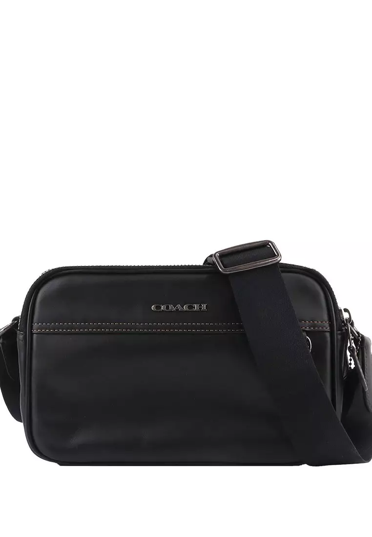 Buy COACH Coach Mens Graham Crossbody Bag - Black Online | ZALORA Malaysia