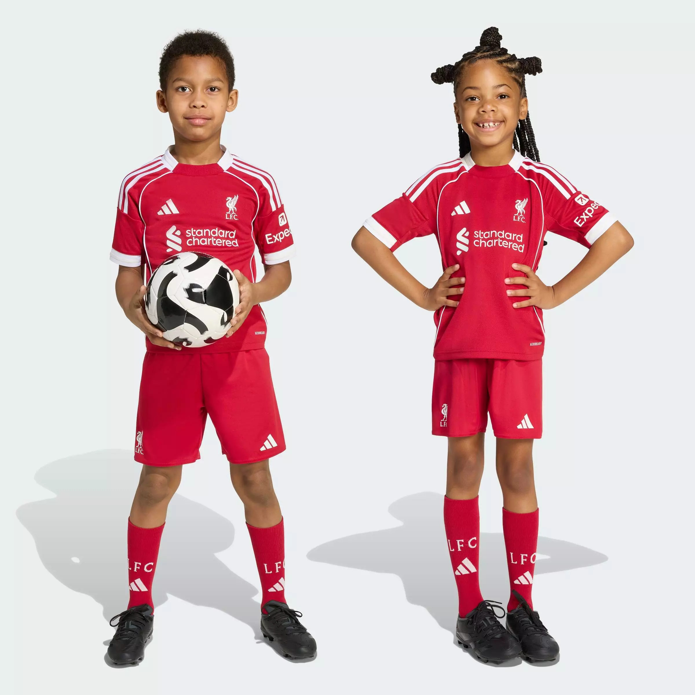 Buy ADIDAS Football Liverpool FC 25/26 Home Mini Kit Kids Unisex