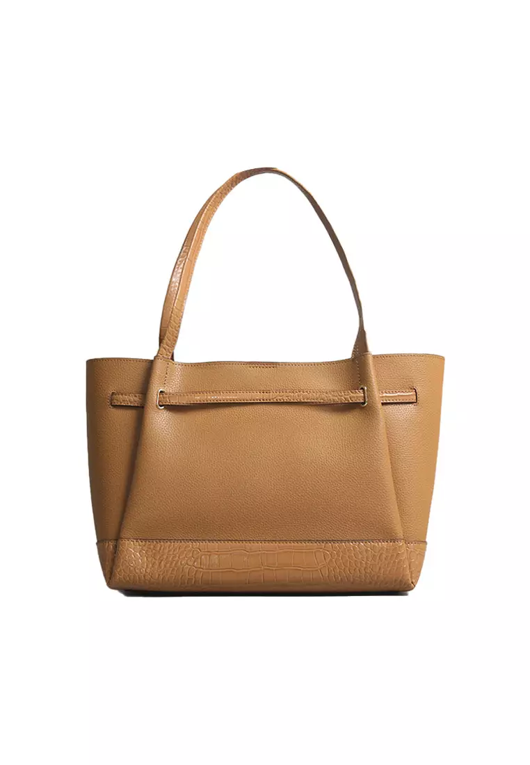 Michael Kors Reed Large Belted Tote Bag In Deer 35F4G6RT3A