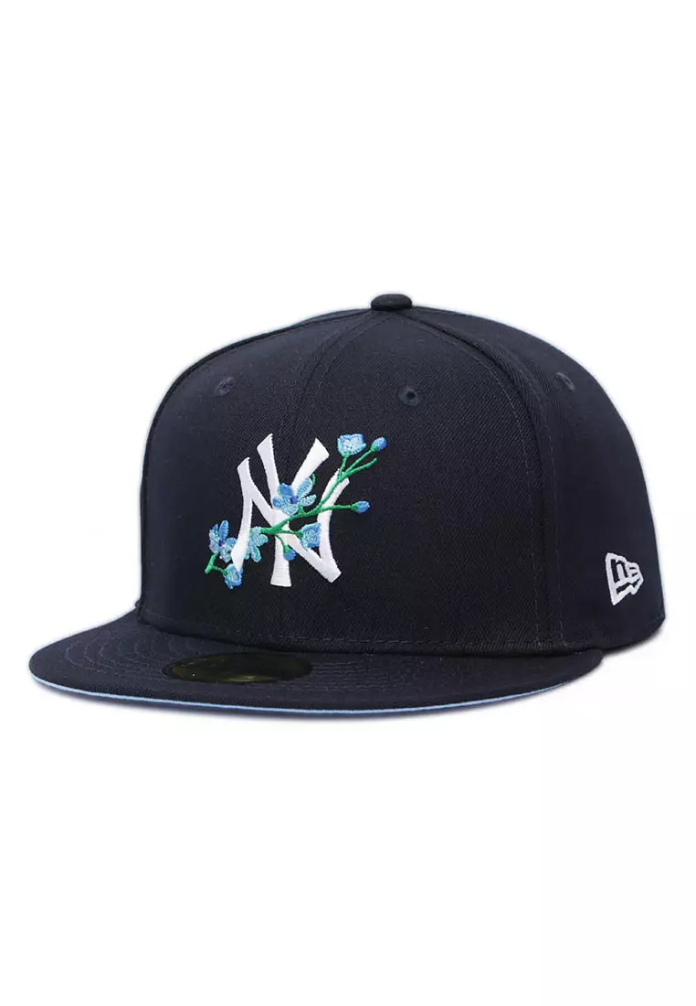 NTWRK - New York Mets Side Patch Bloom 59FIFTY Fitted Hat