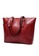 Twenty Eight Shoes red Vintage Faux Leather Tote Bag DP168 79F5CAC925989FGS_2