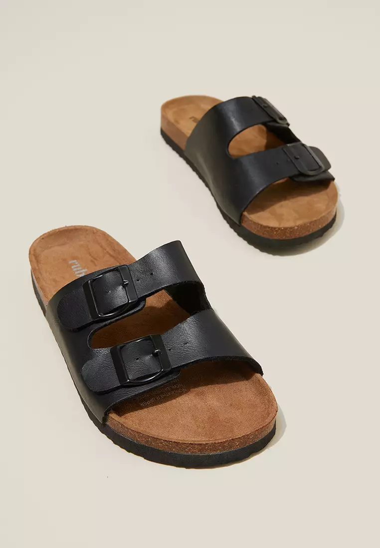 Rubi Rex Double Buckle Slides 2024 Buy Rubi Online ZALORA Hong