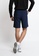 FOREST navy Forest Plus Size Stretchable Dri-Fit Sport Shorts Quick Dry Short Pants Men - PL65800-33Navy B021DAAFF24EFBGS_3