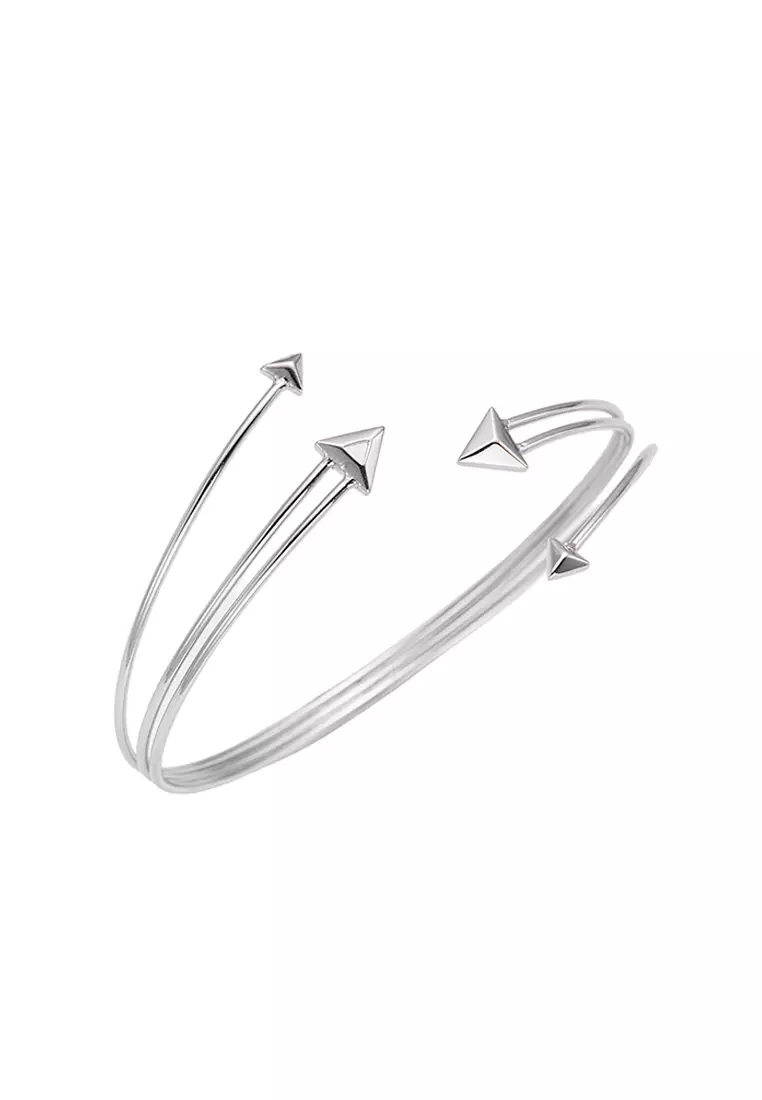 Buy LITZ LITZ 18K White Gold Bangle C WD0001 2024 Online ZALORA