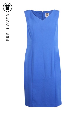 Anne klein blue dress clearance