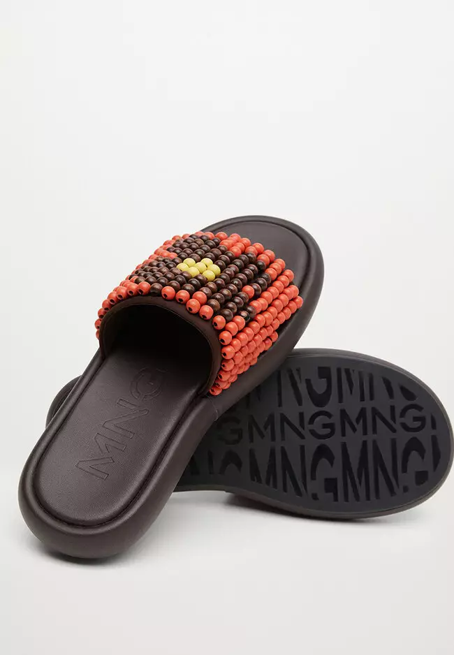 Printed Platform Sandals