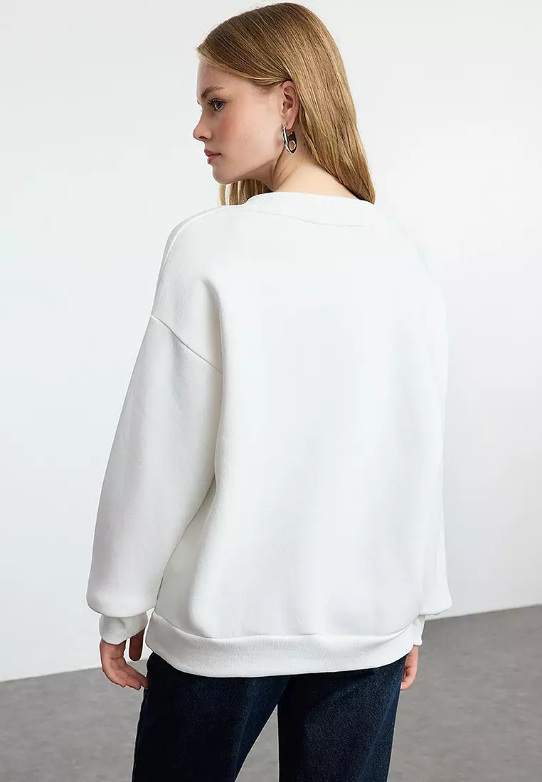 V-neck Sweatshirt
