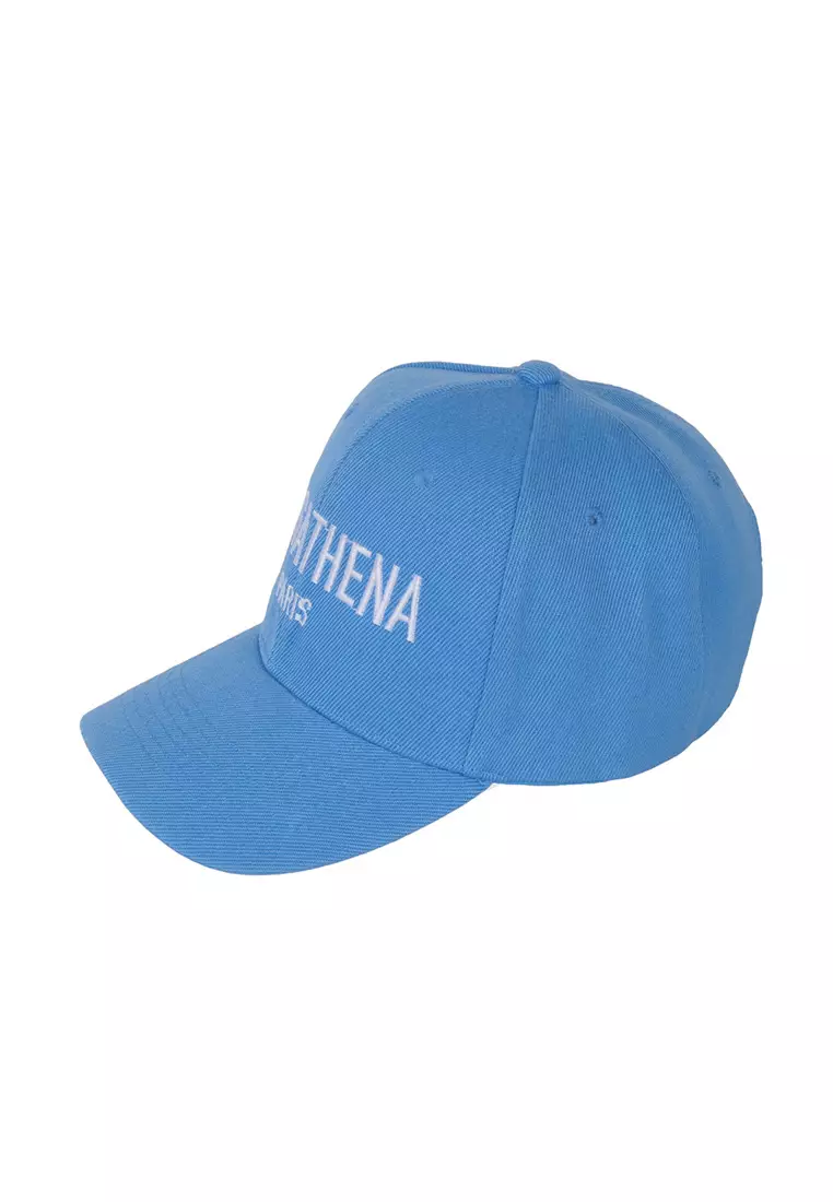 Paris embroidery "Large Logo" Cap in Blue