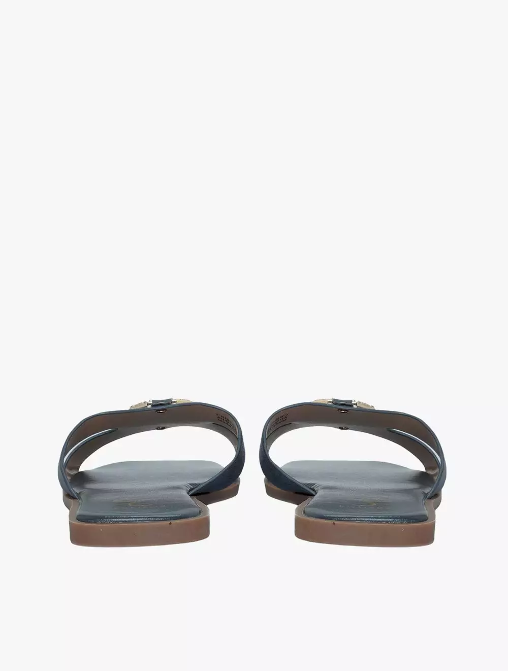 Payless Chrissie Womens Palma Sandals - Dark Grey_05