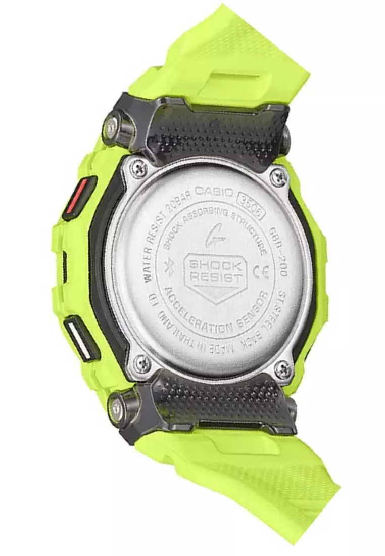 Casio G-SHOCK Jam Tangan Pria - Green Black - Resin - GBD-200-9DR