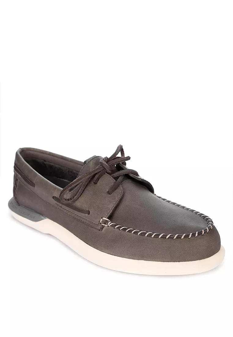 Grey sperry sale boat shoes womens