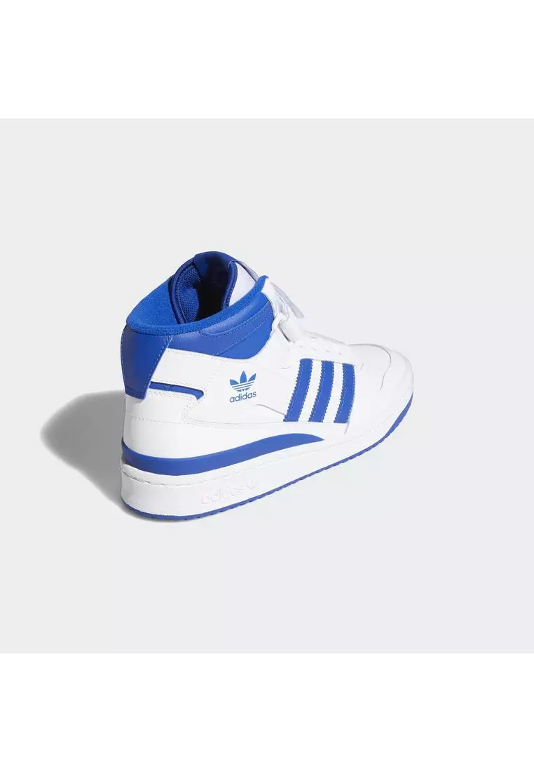 White mid clearance top adidas